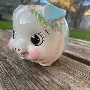 Vintage Ceramic piggy bank